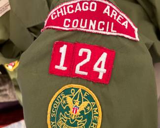 Boy Scouts of America Official Shirt Sanforized little or no ironing required  1950-1960