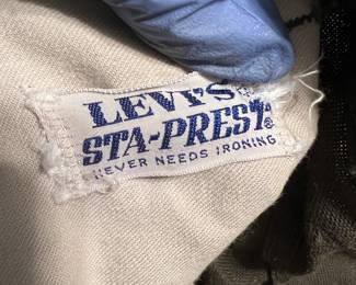 Vintage LEVI Strauss & Co SF CAL pants STA-PREST never needs ironing 