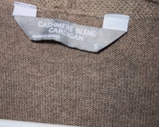 Cashmere cardigan