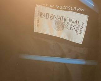 International Scene made in Yugoslavia clothing