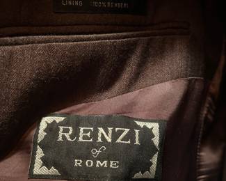 Renzi of Rome men's suites