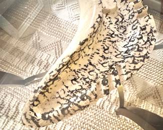 Mid-Century Modern Art Pottery Bowl – Textured Abstract Ceramic Piece