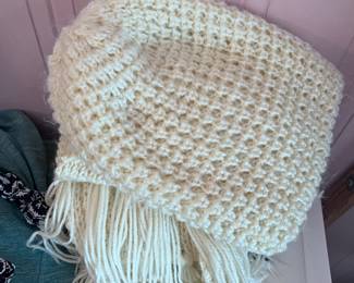 hat and scarf knitted scarf 