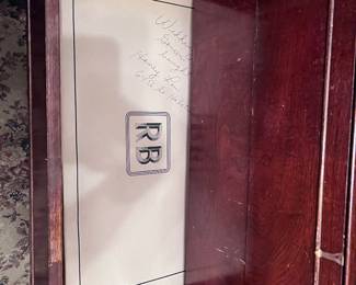 Vintage women's wedding dress
