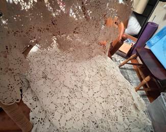 Hand made vintage lace and crochet 