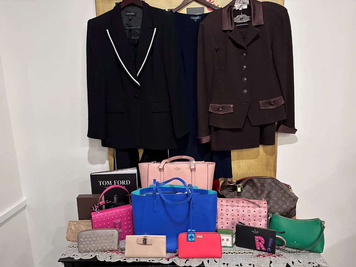 December 13 2025 Holiday Sale: Designer and Luxury Handbags, Wallets, Small Leather Goods (SLGs), Jewelry and Men's and Women's Clothing.