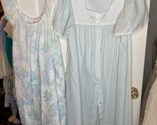 Vintage nightgown house coats
