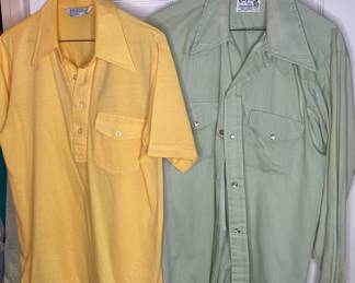 Men’s vintage shirts: Lazy-H & JCP