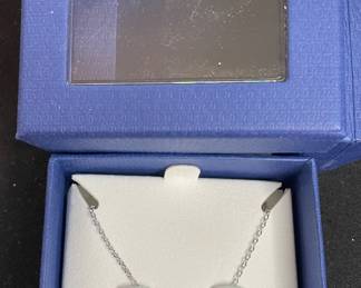 Swarovski infinity necklace