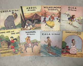 Platt & Munk Co 1930s Children of The World Books