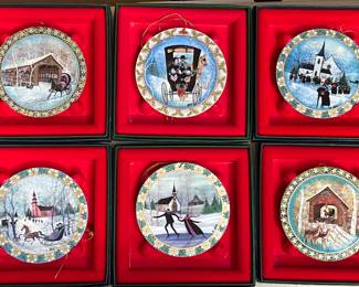 P. Buckley Moss Ornament collection