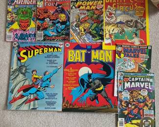Assorted vtg. comic books