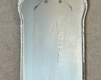 Vintage porcelain mirror