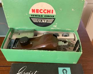 Necchi Elna, Greist buttonholes vtg