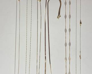14k gold necklaces
