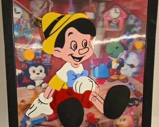 Vintage Pinocchio Walt Lenticular 3D Puzzle