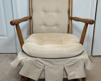 Vtg. maple rocker
