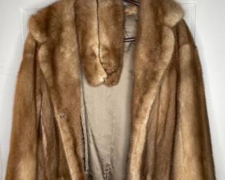 Vintage fur jacket & stole