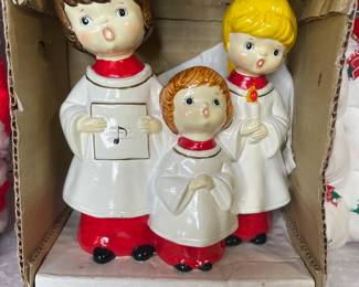 Vintage Christmas Choir figurines