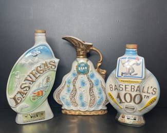 Vintage Jim Beam decanters
