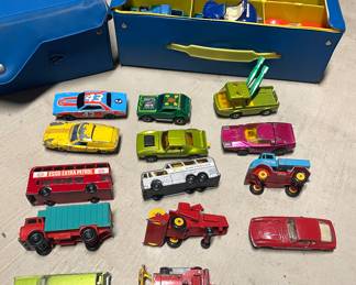 Vintage Matchbox car collection