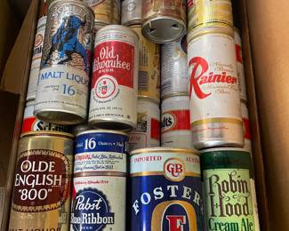 Beer can collection