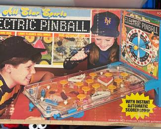 All Star Sports electric pinball game vtg