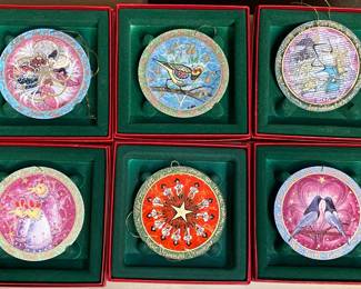 P. Buckley Moss Ornament collection