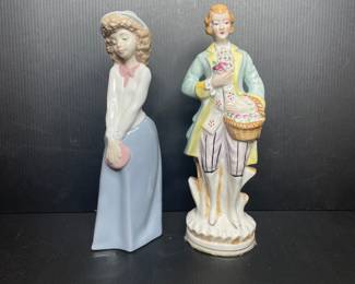 NAO Lladro & Japan figurines vtg