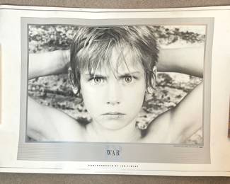 Vintage U2 War poster