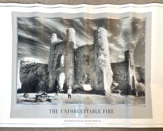 Vintage U2 The Unforgettable Fire poster