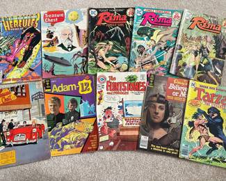 Assorted vtg. comic books