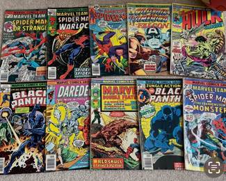 Assorted vtg. comic books