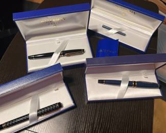 3 Waterman Fountain Pens - more details & photos on CTBids.com - go to online bidding