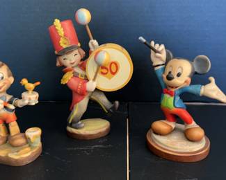 ANRI Carved Wood Figurines including exclusive Collectors Club items