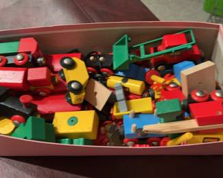 Vintage Brio Train Cars