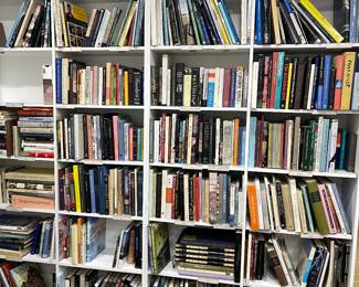 Large selection of fine art books