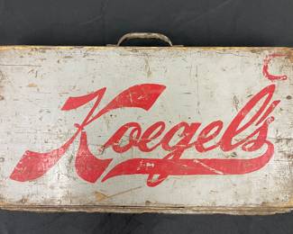 Koegel’s Wiener wooden case
