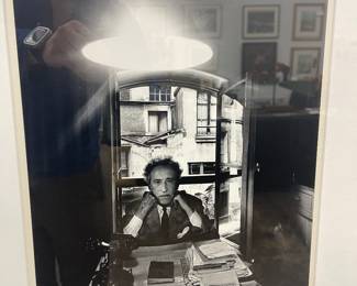 Arnold Newman portrait of Jean Cocteau