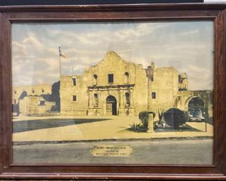 Vintage Missouri Pacific Lines Alamo advertisement print