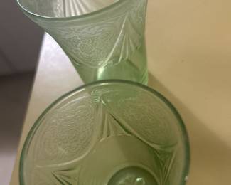 Uranium glass
