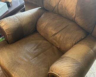 Gold recliner