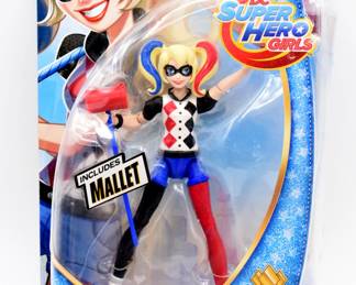 Mattel DC Super Hero Girls Harley Quinn Action Figure with Mallet
