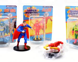A Group of Gentle Giant DC Comics Super Powers Micro-Figures
