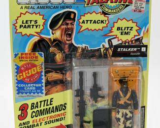 Vintage 1991 Hasbro G.I. Joe Talking Battle Commanders Stalker Ranger Figure

