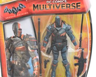 DC Comics Multiverse Batman Arkham Origins Deathstroke Action Figure

