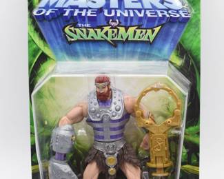 Mattel Masters of the Universe Battle Fist Snakemen 2002 Action Figure
