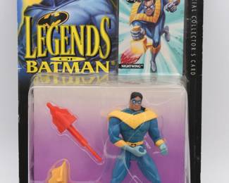 Kenner Legends of Batman 1994 Nightwing Action Figure with Rocket Launcher
