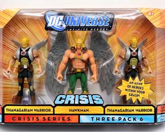 Mattel DC Universe Infinite Heroes Hawkman Thanagarian Warrior Three Pack

