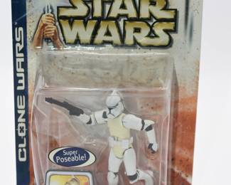 Hasbro Star Wars Clone Wars Clone Trooper Action Figure New
